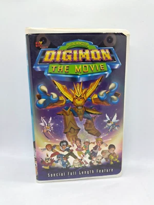 Digital Monsters Digimon the Movie VHS Movie Tape Video 20th Century Fox  - Image 1 of 4