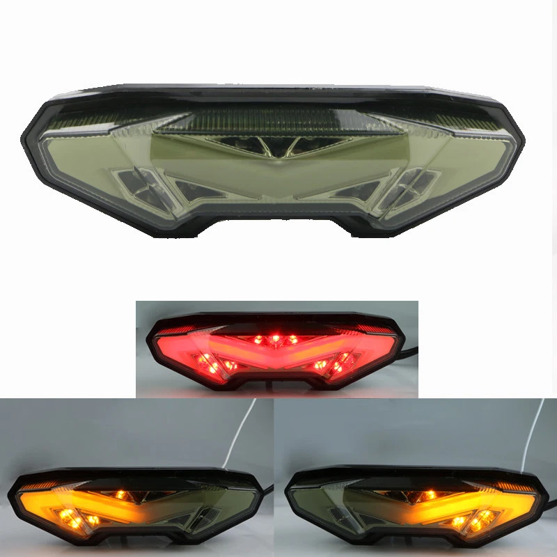 Luz trasera LED integrada intermitente señal de giro para YAMAHA MT-09 TRACER MT10 FZ-09 Foto 1 de 4