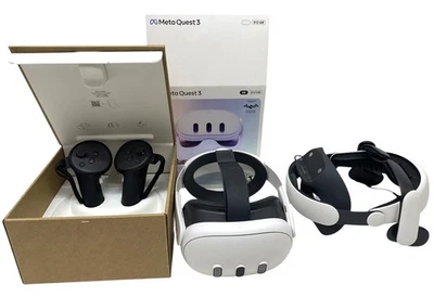 META OCULUS QUEST 3 512GB VR HEADSET W/ EXTRAS (CMP118588) - Image 1 of 4
