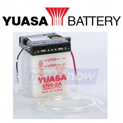 Yuasa Conventional 6V Battery for 1971 Suzuki AC50 - Electrical Batteries  cn Foto 1 de 4