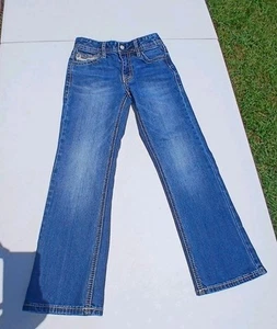 Rock And Roll Jeans Boys 7R Blue BB Gun Boot Cut Western Youth - Picture 1 of 10