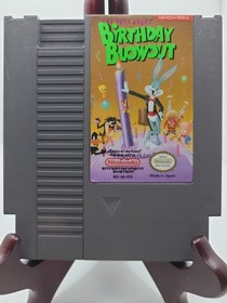 Bugs Bunny Birthday Blowout - Nes - Cartridge Only - Tested - Tracked Shipping