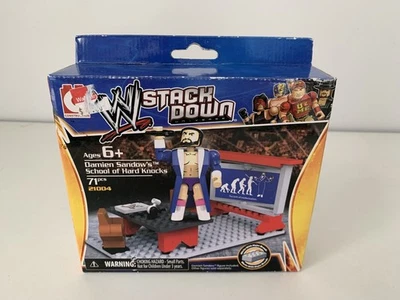 WWE Stack Down Damien Sandow's School of Hard Knocks 21004 C3 Construction NEW - Image 1 of 4