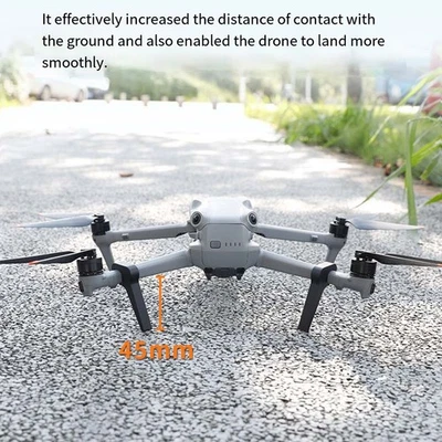 For DJI AIR3S Plastic Heightened Bracket Foot Support with Quick Assembly - Image 1 of 4