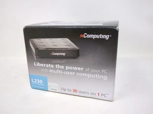 New Open Box - NComputing Access Terminal L230 Up to 30 Users on 1 PC L-230 - Picture 1 of 9