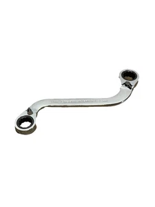 GearWrench 12PT S-Shaped Reversible Metric Ratcheting Wrench 11mm & 13mm - 85224 - Picture 1 of 3