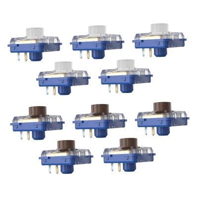 10x Mechanical Keyboard Switches 2x2cm Lightweight Silent Low Profile Switch - Image 1 of 4