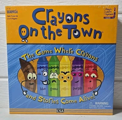 Crayons on the Town: The Game Where Stories and Crayons Come to Life, 1-4 player - Image 1 of 4