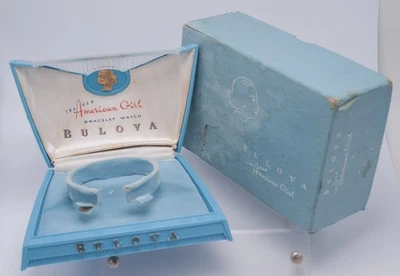 Años 50 - Bulova The New American Girl Caja y Estuche Reloj Original - *Leer* Foto 1 de 4
