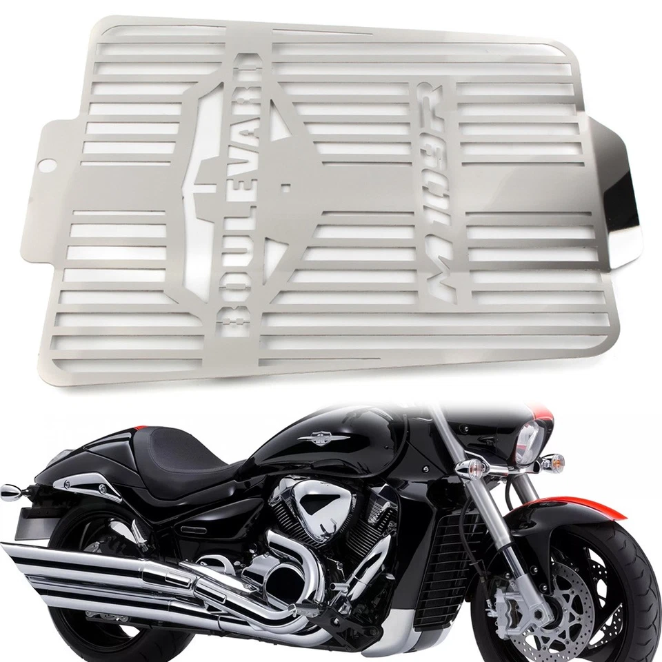 For Suzuki Boulevard M109R VZR1800 06-21 Stainless Radiator Guard Cover Grille Foto 1 de 4