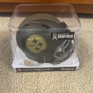 Minicasco Pittsburgh Steelers Riddell 2025 Salute to Service Speed - Imagen 1 de 5