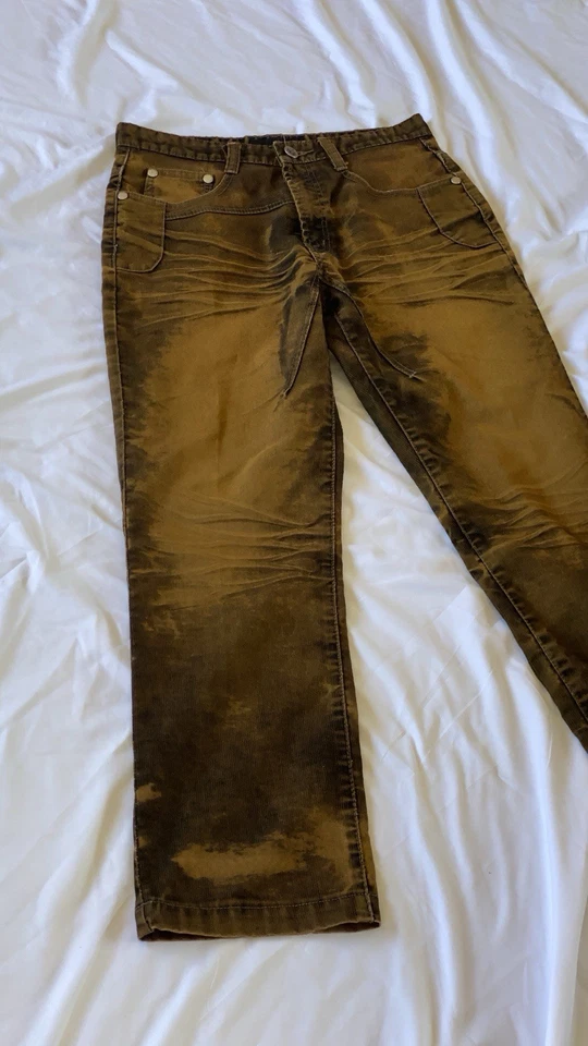 Pantalones Brooklyn Xpress para hombre talla 30x30 color oxidado con bolsillos Foto 1 de 4