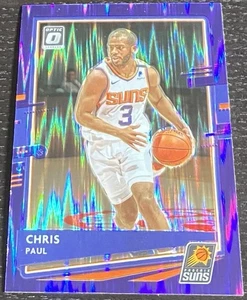 2020-21 Donruss Optic #100 Chris Paul Purple Shock - Picture 1 of 2