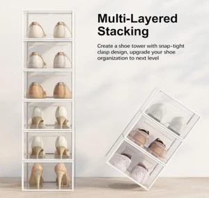 Sneaker Aufbewahrungsboxen - 12 Boxen - Bild 1 von 7