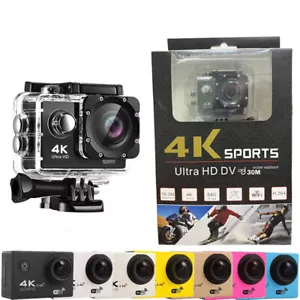 4K Action Camera Sport Video Underwater Waterproof Camera Wifi Remote For Go Pro - Picture 1 of 31