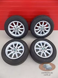 BMW Alufelgen mit Reifen Bridgestone Fulda 15" 5x120 7J ET47 - Bild 1 von 1