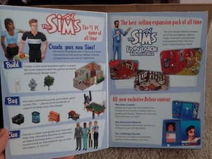 The Sims Deluxed Edition (PC CD) Complete small boxed copy - Picture 1 of 5