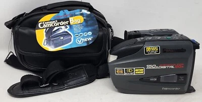 Panasonic PV-D301D Camcorder VHSC High Def EIS 150x Zoom 20x Zoom Tested Works - Image 1 of 4