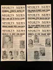 Lot 29 - Set of 8 Programs - Sports News; North Side Coliseum, Fort Worth, TX 19