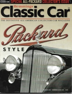 HEMMINGS CLASSIC CAR 2010 FEB - SPECIAL ALL-PACKARD COLLECTOR'S ISSUE - Imagen 1 de 1