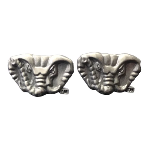 NCAA Alabama Crimson Tide Mascot Logo Post Stud Earrings Cover