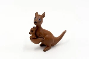 Dollhouse Miniature Fairy Garden Animal - Kangaroo Dark Brown 2.7cm H - Picture 1 of 3