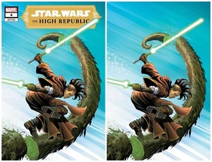Star Wars the High Republic #4 Jan Duursema Virgin & Trade Set - NM or Better - Picture 1 of 2