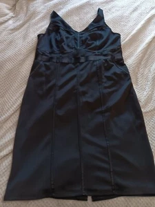 Torrid Black Scuba Knit Sleeveless Bodycon Mini Dress Size 2X NWT Gothic Punk - Picture 1 of 24