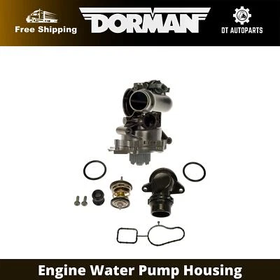 For 2010-2016 Audi A5 Dorman Engine Water Pump Housing 2011 2012 2013 2014 2015 - Image 1 of 4