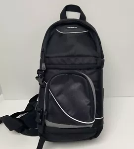 NEW Samsonite 46591-1062 Large Shoulder/ Crossbody Camera Bag BLACK/GRAY - Picture 1 of 9