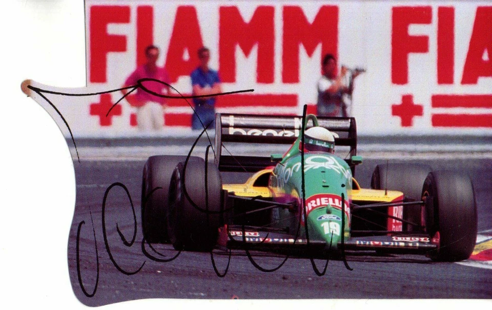 Autogramm - Theo Fabi - Formel1 - Bild 1 von 1