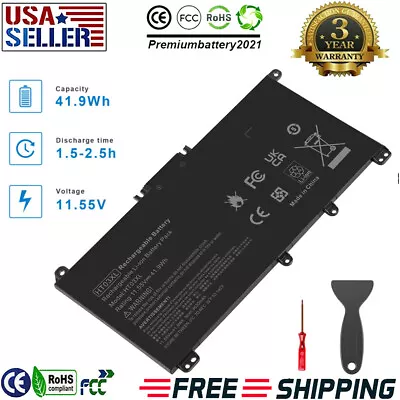 HT03XL Battery L11421-542, 11.55v 41.9Wh L11119-855 for HP 15-CS 15-DA