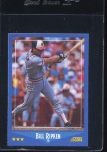 1988 SCORE GLOSSY #200 BILLY RIPKEN ROOKIE RC BALTIMORE ORIOLES - Bild 1 von 1