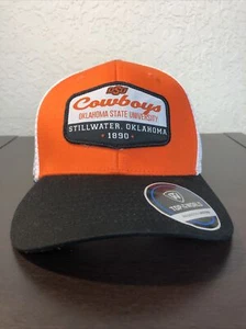 Oklahoma State Cowboys Hat Mesh Trucker Snap Back Hat - Picture 1 of 8