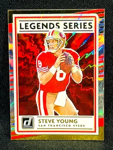 2020 Panini Donruss Football - STEVE YOUNG #LS-ED - LEGENDS SERIES Insert - Picture 1 of 2