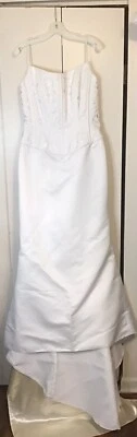 David’s Bridal - Michaelangelo Wedding Dress  Size 14 - Image 1 of 4