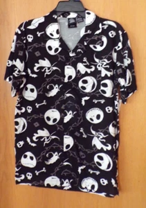Camisa Pesadilla Antes de Navidad Jack Skellington SS~Tallas Para Hombre~Nueva - Imagen 1 de 2