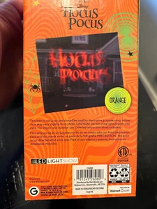 Disney Hocus Pocus LED Lightshow Halloween Orange Party Light Projector Gemmy - Picture 1 of 1