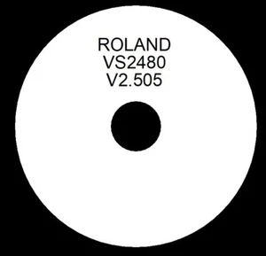 Roland VS2480 Firmware Operating System CD V2.505 (Latest version, CD only) - Picture 1 of 2