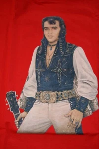 ELVIS PRESLEY T-SHIRT~New Large~Original Southwestern Turquoise Art~John Steele - Picture 1 of 1