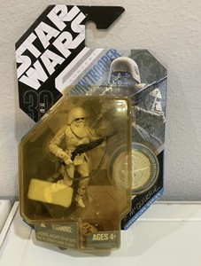 Star Wars 30th Anniversary Ralph McQuarrie Concept Snowtrooper #42 New On Card