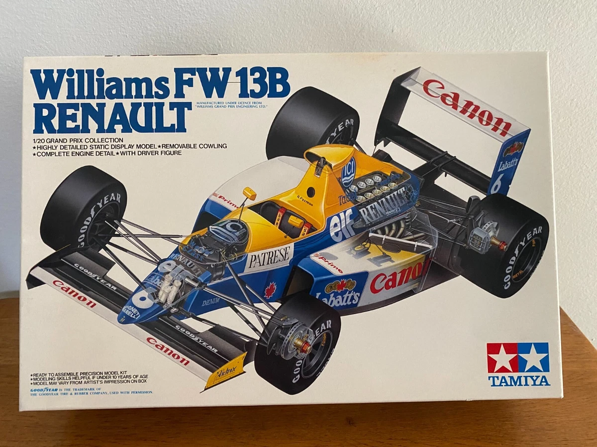 Tamiya Williams In 1/12 Scale Sports Car Toy Models & Kits for