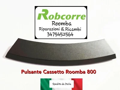 Pulsante Bottone Tasto Molla  Incastro Cassetto per Roomba 800 880 860 870 865 - Bild 1 von 4