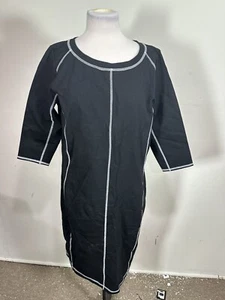 Rebel Women’s Black Color 3/4 Sleeve Sheath Dress Size 1X - Picture 1 of 7