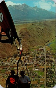 Postal Jackson Wyoming elevador de sillas Snow King Mountain - Imagen 1 de 2