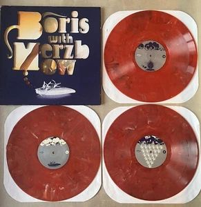 Boris with Merzbow ‎– Rock Dream RARE 3 LP Record Set Marble Orange Color Vinyl - Picture 1 of 23