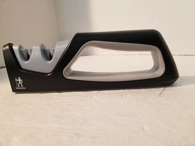  J. A. Henckels Black Pull-Through 2 Stage Knife Blade Sharpener  NEW - Image 1 of 3