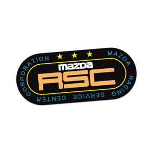 MAZDA RACING SERVICE CENTER RSC WINDOW DECAL - Picture 1 of 1