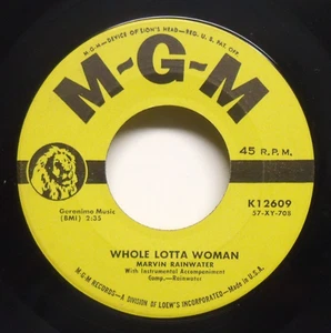 Marvin Rainwater - Whole Lotta Woman - 1958 NM Country Bopper 45 on MGM - Bild 1 von 2