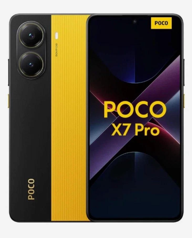 POCO X7 Pro 5G 8GB+256GB YELLOW Dual SIM (Unlocked)( BRAND NEW SEALED) 2YRSWRNTY - Image 1 of 1